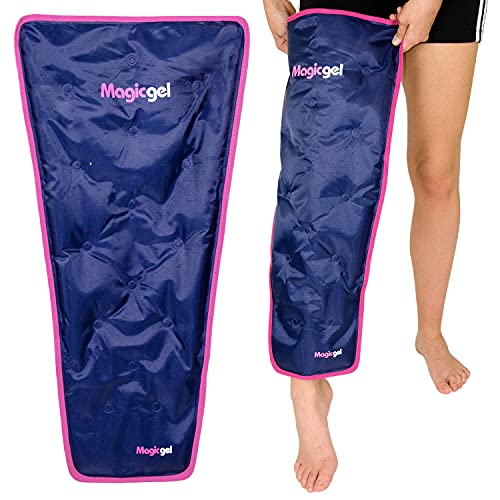 Paquete de hielo para piernas - Terapia de frío profesional - Reduce el dolor, la hinchazón y la inflamación - Reutilizable para...