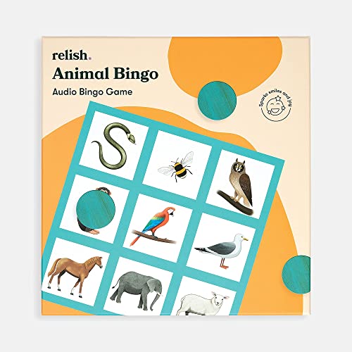 Relish - Animal Bingo Game, Alzheimer & Demencia, Juegos y productos para personas mayores/mayores