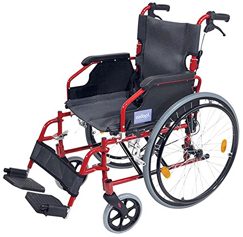 Aidapt – va16 5Red Deluxe ligero de silla de ruedas (aluminio, Naranja