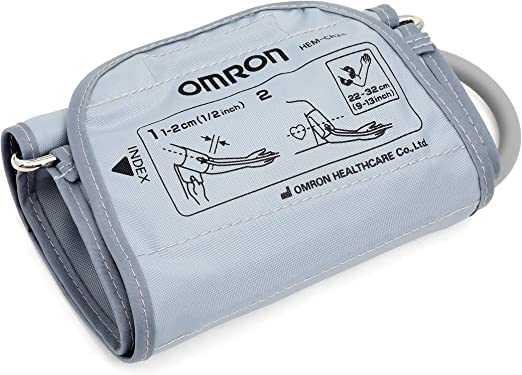 OMRON 9513256-6 Manguito mediano para monitores de presión arterial de brazo OMRON, 22-32 cm