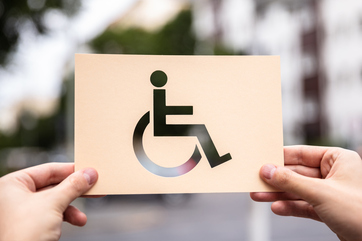 silla de ruedas discapacitado